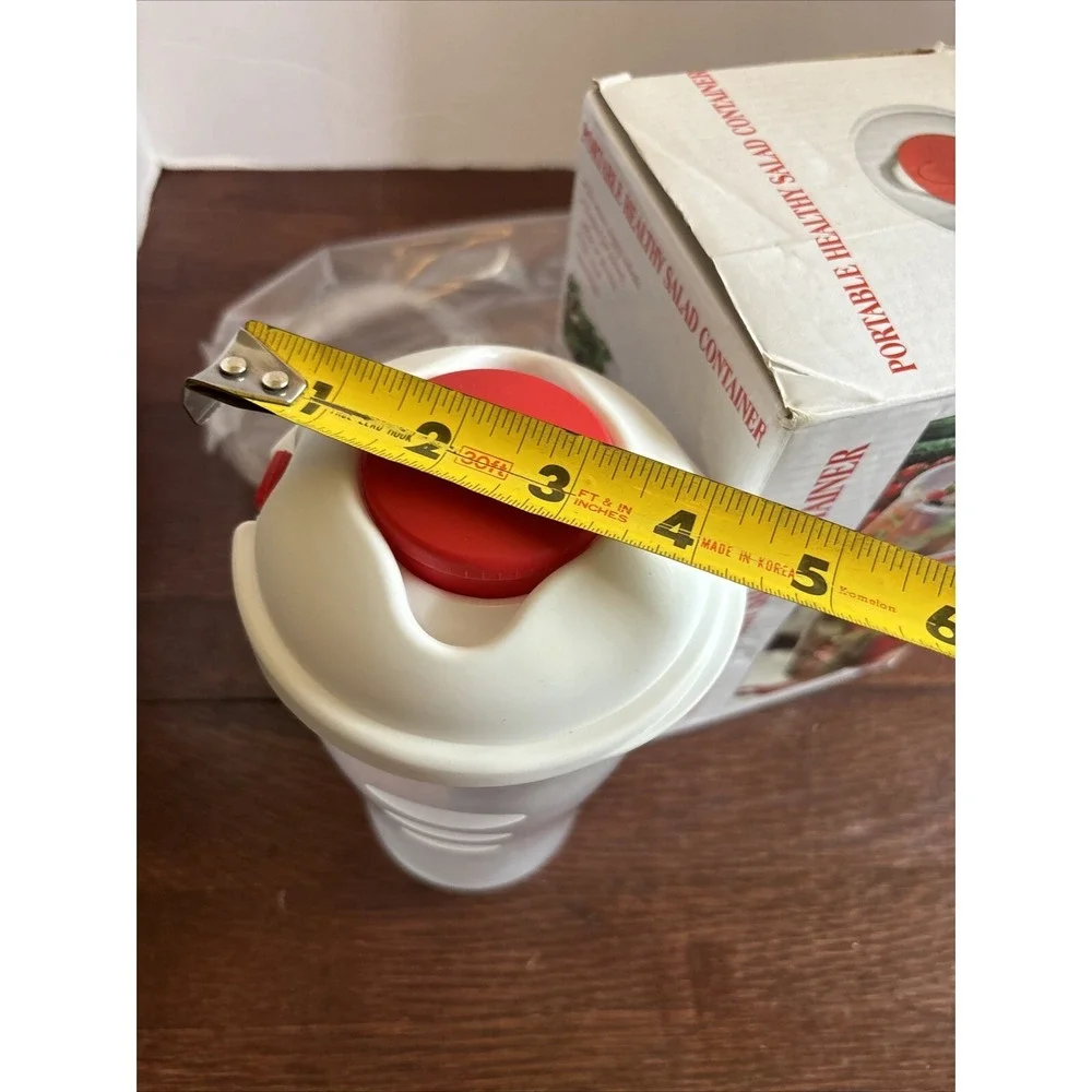 Portable Healthy Food Salad Storage On-the-Go Container‎ BPA Free